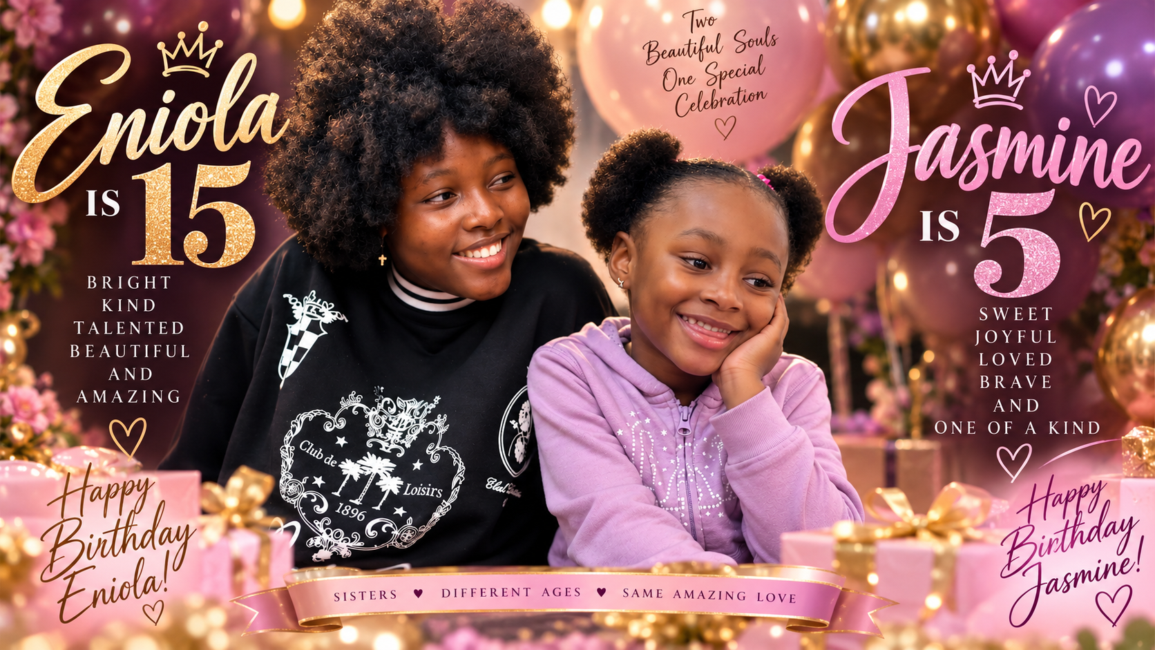 Eniola and Jasmine Birthday Celebration